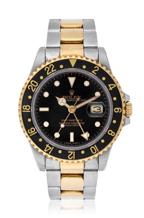 rolex gmt master two tone.